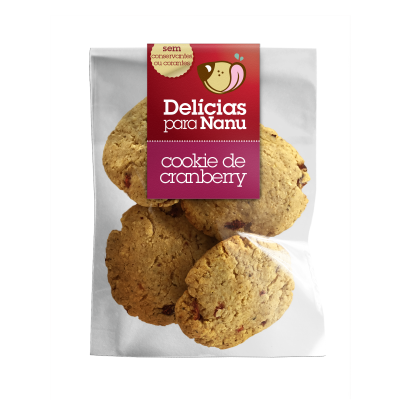 cookie de cranberry
